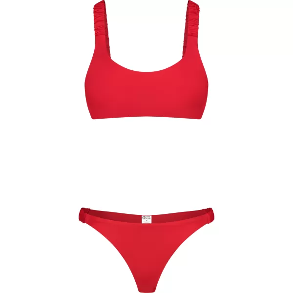  Frauenbikini - oberer Teil NORDBLANC NBSSS8209 ROT 