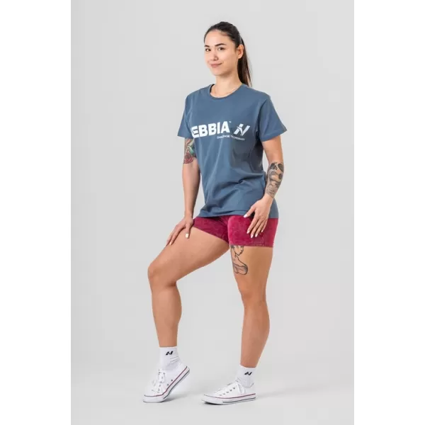  T-Shirt GYM ESSENTIALS 380 GRAU Nebbia 