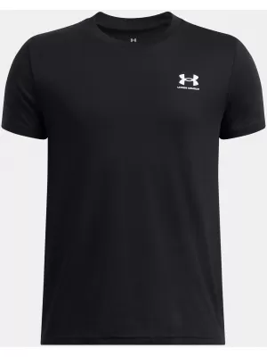 T-Shirt für Jungen UNDER ARMOUR B SPORTSTYLE LC SS 1389962-001 SCHWARZ