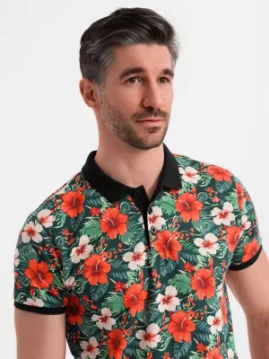 Herren t -Shirt OMBRE OM-POSS-0149 SCHWARZ