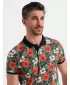 Herren t -Shirt OMBRE OM-POSS-0149 SCHWARZ