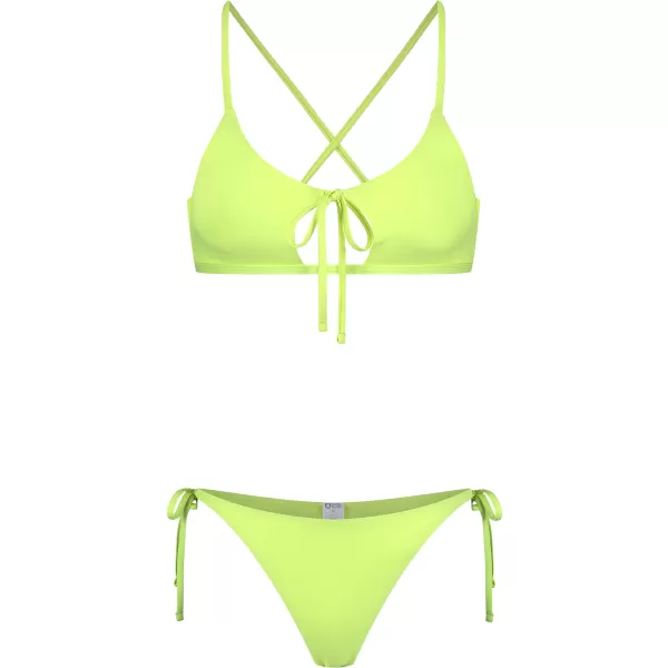 Frauenbikini - oberer Teil NORDBLANC NBSSS8211 GELB 