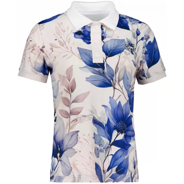  Frauenfunktional T -Shirt mit Premiumkragen ALTISPORT VOJ/ALW102TR05 BEIGE 