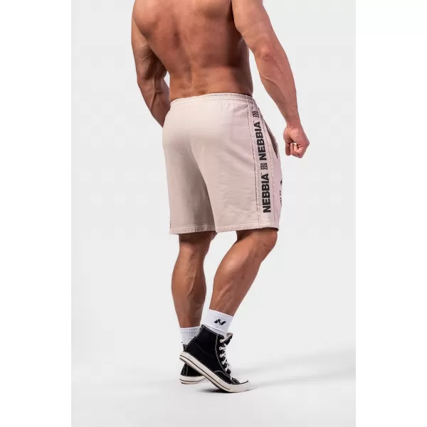  Gewaschene Trainingsshorts LEGEND 786 HELLGRAU Nebbia 