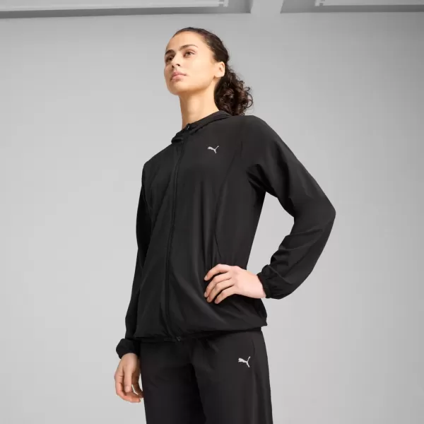  Damenjacke PUMA RUN VELOCITY WOVEN JACKET W 526584-01 SCHWARZ 