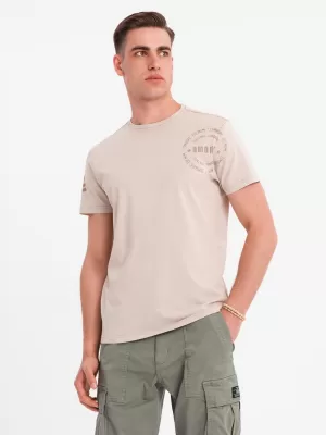 Hemd OMBRE OM-TSWT-0202 BEIGE