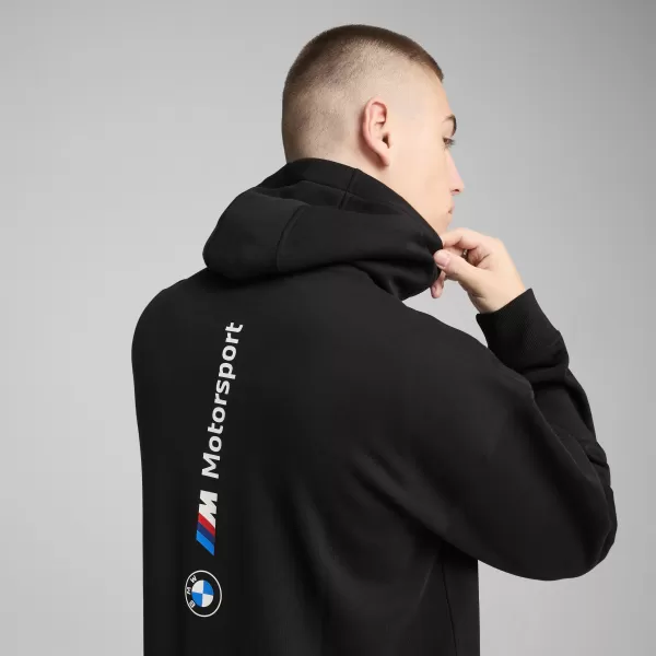  Herren -Sweatshirt PUMA BMW MMS ESS+ FZ HDED JACKET 630629_01 PUMA SCHWARZ 