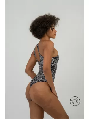 FORTALEZA Monokini – Zebra 735 WEISS Nebbia