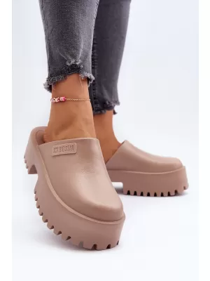 Damenhausschuhe BIG STAR NN274016 BEIGE Big Star Shoes