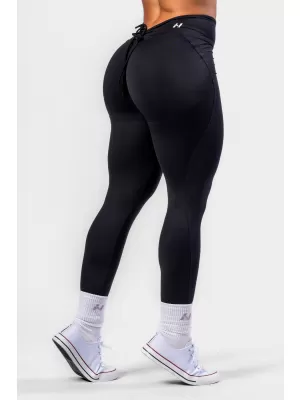 Formgebende Leggings mit Schnürung STRONG BEAUTY 426 BLACK Nebbia