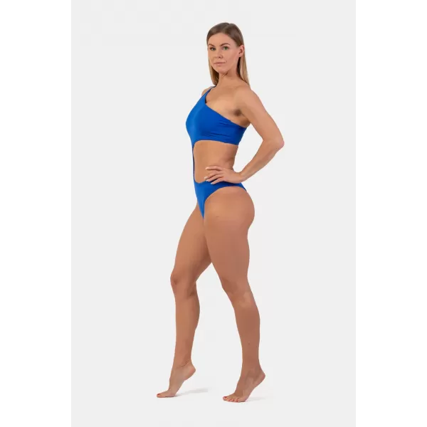  Asymmetrischer One-Shoulder-Monokini 459 BLAU Nebbia 
