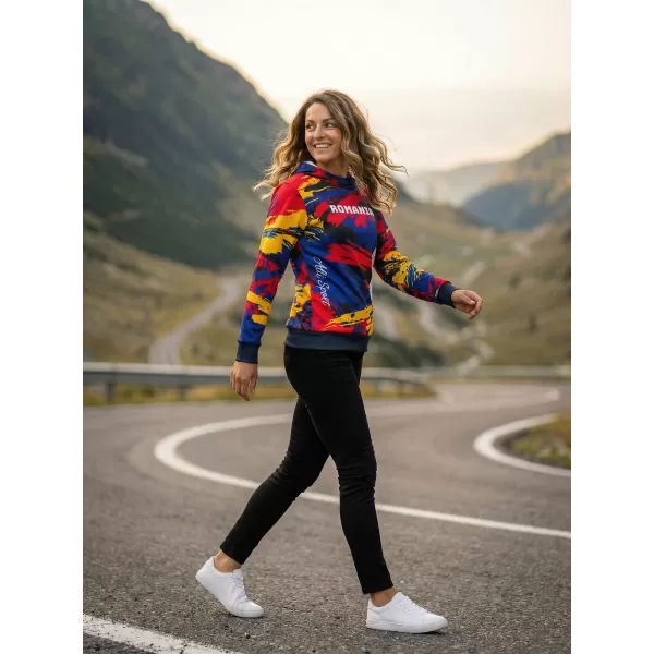  Funktionaler Sweatshirt -Prämie von Frauen ALTISPORT VOJ/ALW036RO/MI01 ROLLE 