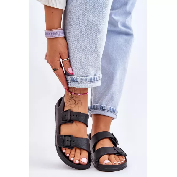  Damensandalen BIG STAR LL274745 SCHWARZ Big Star Shoes 