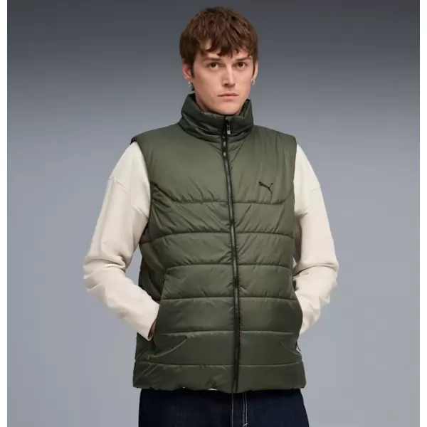  Herrenweste PUMA ESS PADDED VEST 685209-70 GRÜN 