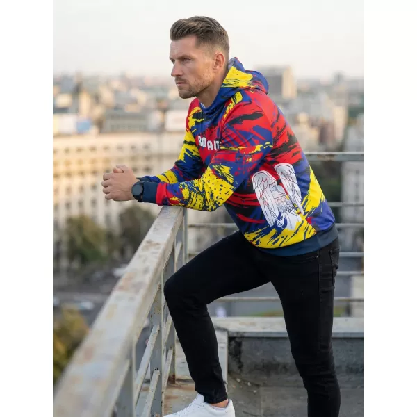  Funktionaler Sweatshirt -Premium von Männern ALTISPORT VOJ/ALM036RO/MI01 ROLLE 