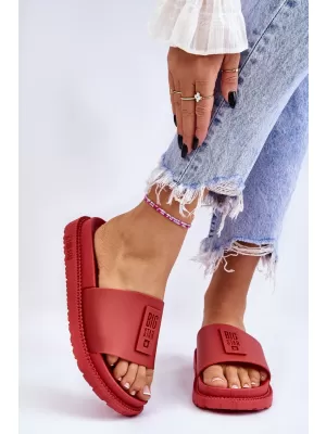 Damenhausschuhe BIG STAR LL274430 ROT Big Star Shoes