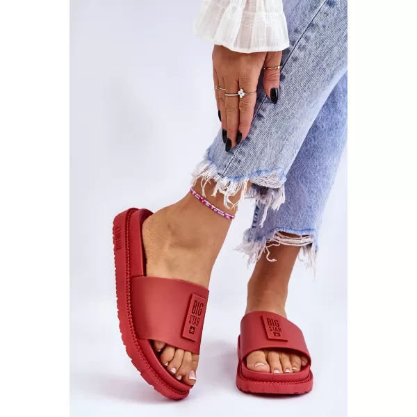  Damenhausschuhe BIG STAR LL274430 ROT Big Star Shoes 