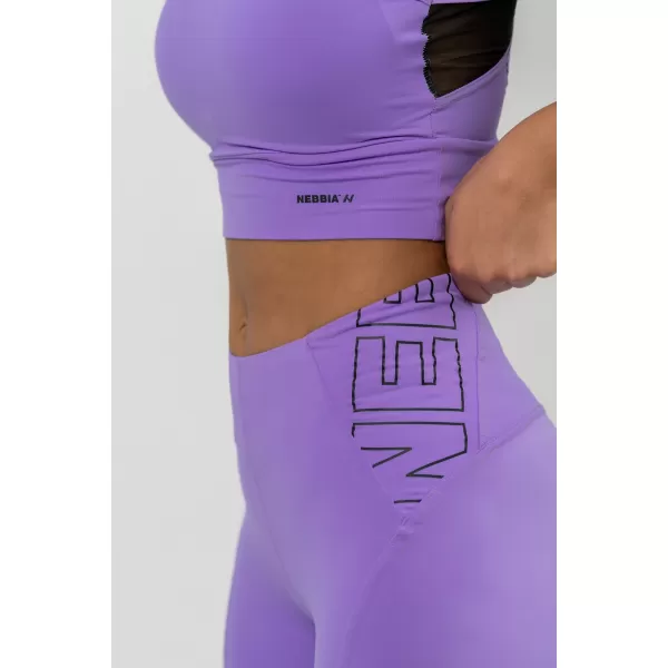  FIT Activewear-Leggings mit hoher Taille 443 LILA Nebbia 