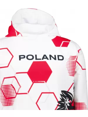 Funktionaler Sweatshirt -Premium von Männern ALTISPORT VOJ/ALM036PL/MI01 HEXA-WH