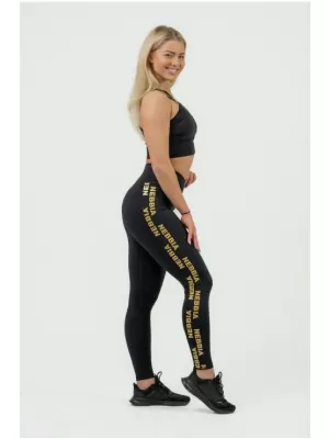 Damen-Sport-BH mit hoher Unterstützung INTENSE Asymmetric 841 BLACK Nebbia