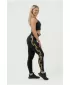 Damen-Sport-BH mit hoher Unterstützung INTENSE Asymmetric 841 BLACK Nebbia