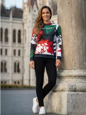 Funktionaler Sweatshirt -Prämie von Frauen ALTISPORT VOJ/ALW036HU/MI01 FLECKEN