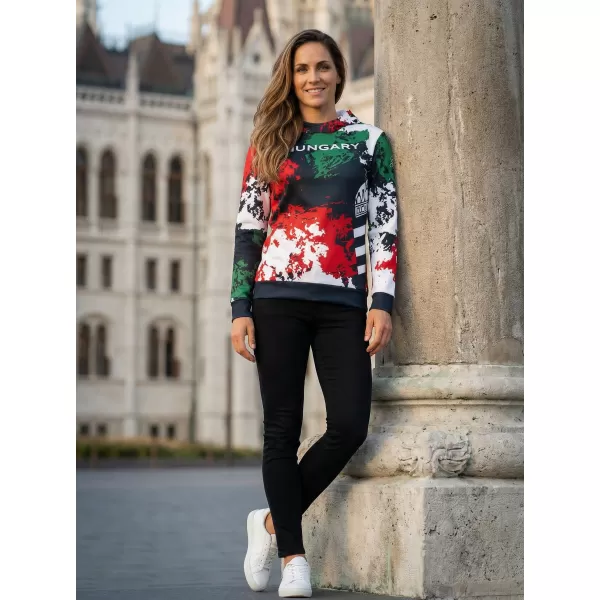  Funktionaler Sweatshirt -Prämie von Frauen ALTISPORT VOJ/ALW036HU/MI01 FLECKEN 