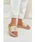 Damenhausschuhe BIG STAR LL274A210 BEIGE Big Star Shoes