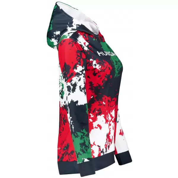 Funktionaler Sweatshirt -Prämie von Frauen ALTISPORT VOJ/ALW036HU/MI01 FLECKEN 