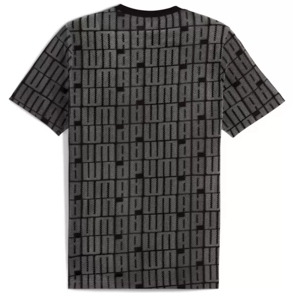  Herren-T-Shirt PUMA ESS LOGO LAB AOP TEE 688185-01 SCHWARZ 