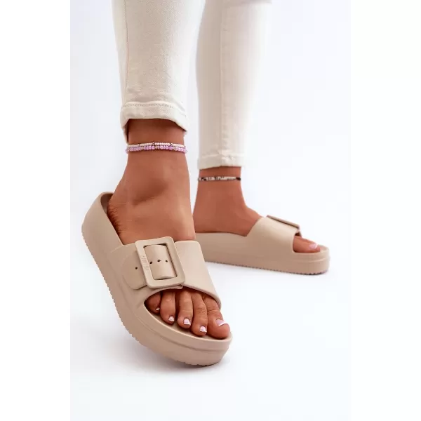  Damenhausschuhe BIG STAR NN274A666 BEIGE Big Star Shoes 