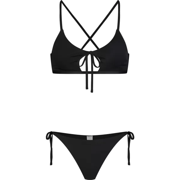  Frauenbikini - oberer Teil NORDBLANC NBSSS8211 SCHWARZ 
