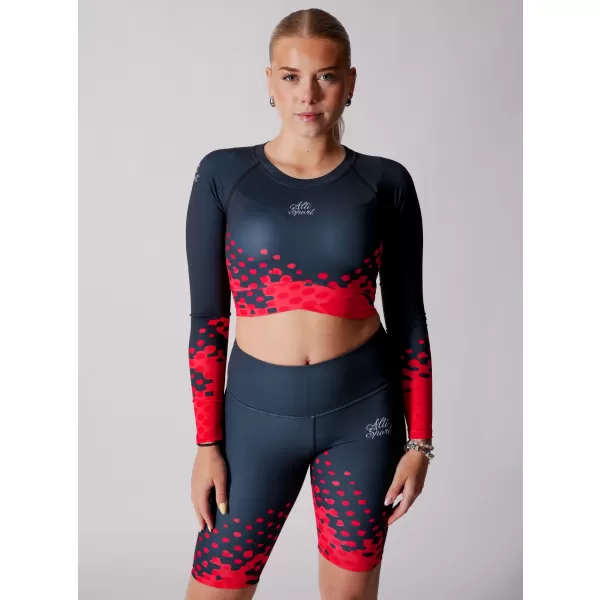  Funktionelle Erntedopie von Frauen ALTISPORT VOJ/ALW109TR04 ROTSCHWARZ 