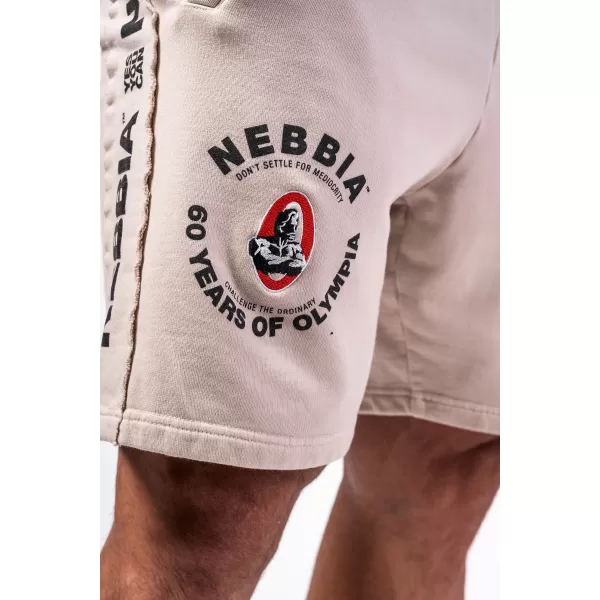  Gewaschene Trainingsshorts LEGEND 786 HELLGRAU Nebbia 