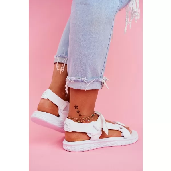  Damensandalen BIG STAR FF274A603 WEISS Big Star Shoes 