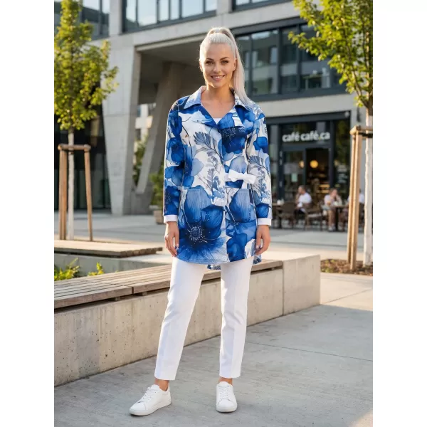  Frauenjacke Premium ALTISPORT VOJ/ALW102MI05 MARINE/WEIß 