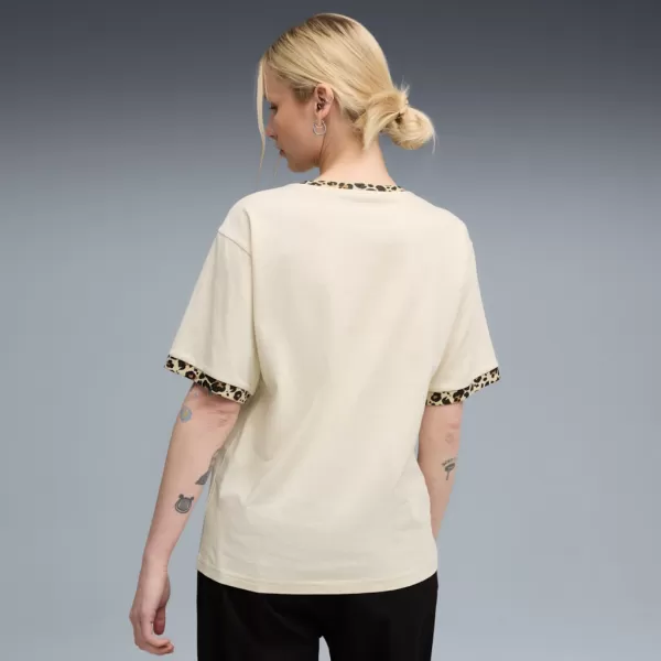  Hemd PUMA ESS GRAPHIC ANIMAL RELAXED TEE 688082-87 WEIß 