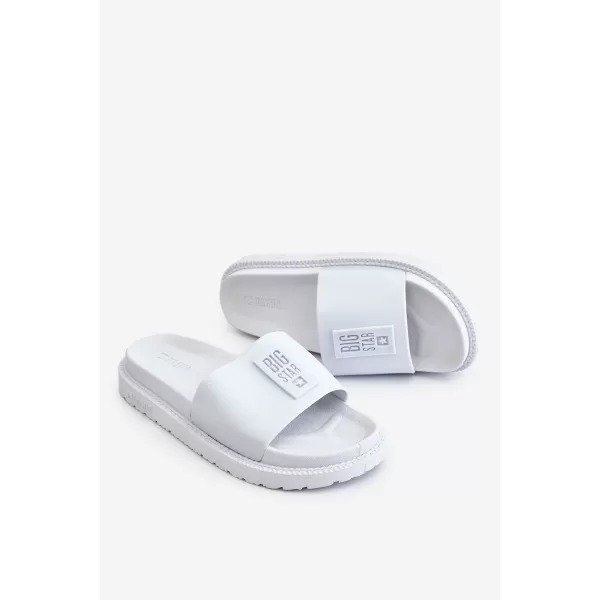  Damenhausschuhe BIG STAR LL274428 WEISS Big Star Shoes 