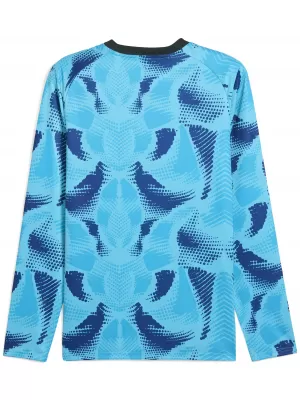 Hemd PUMA TEAMTARGET GK LS JERSEY 706519_02 BRIGHT AQUA / HELLES AQUA / PUMA WEIß