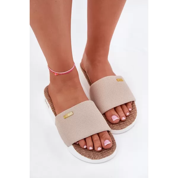  Damenhausschuhe BIG STAR RR274A102 BEIGE Big Star Shoes 