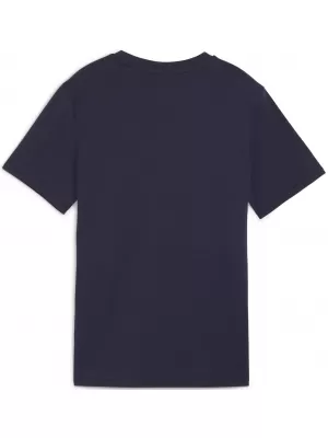 T -Shirt PUMA TEAMGOAL CASUALS TEE JR 658616_06 PUMA NAVY/PUMA WHITE