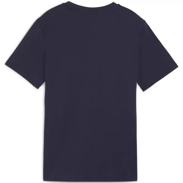  T -Shirt PUMA TEAMGOAL CASUALS TEE JR 658616_06 PUMA NAVY/PUMA WHITE 
