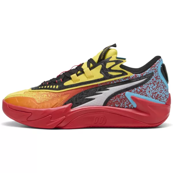  Stiefel PUMA SCOOT ZEROS II CAUTION 310843_01 RICKIE ORANGE/SPEED ​​YELLOW 