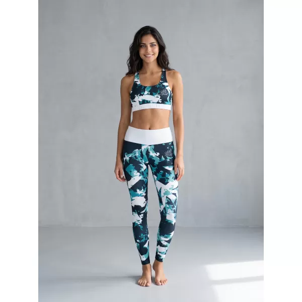  Frauenfunktional Sport Bra Premium ALTISPORT VOJ/ALW110POD01 BLAU -WHITE 