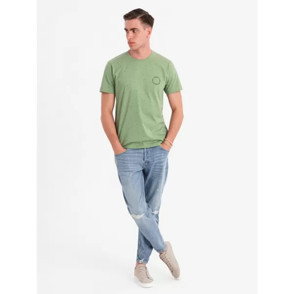  Hemd OMBRE OM-TSFP-0186 GRÜN 