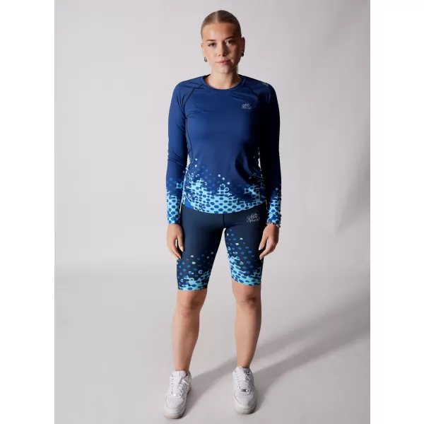  Frauen funktionales t -Shirt mit langen Ärmeln Premium ALTISPORT VOJ/ALW109TR03 KÖNIGLICH 