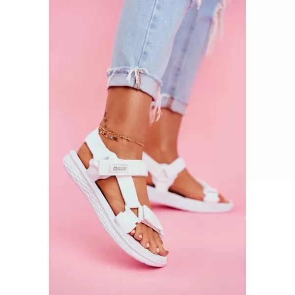  Damensandalen BIG STAR FF274A603 WEISS Big Star Shoes 
