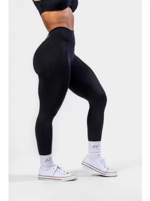 Formgebende Leggings mit Schnürung STRONG BEAUTY 426 BLACK Nebbia