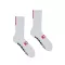 Crew-Socken „EXTRA MILE“ 103 WEISS Nebbia