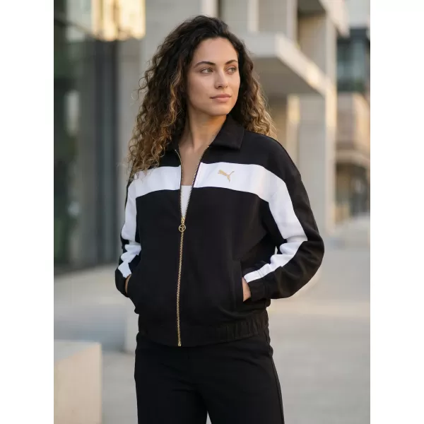  Damenjacke PUMA T7 RELAXED TRACK JACKET 632137-01 SCHWARZ 